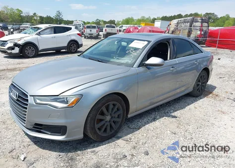 2016 Audi A6 2.0T Premium z USA, uszkodzony, nr VIN WAUCFAFC2GN111968